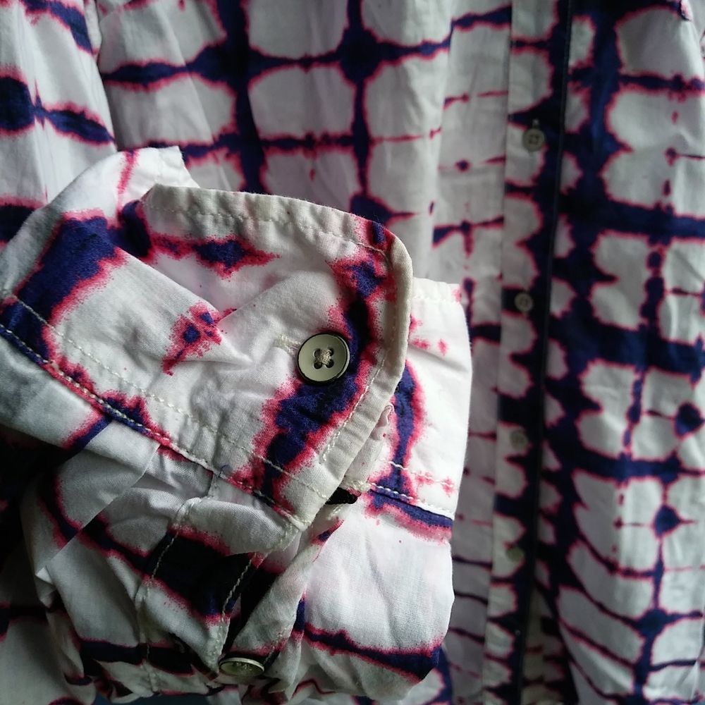 Stylus Women's SZ XL Long Sleeve Button Up Top - Picture 3 of 7